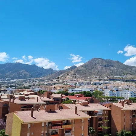 Blue Oasis Sea And Mountain Panorama Benalmadena